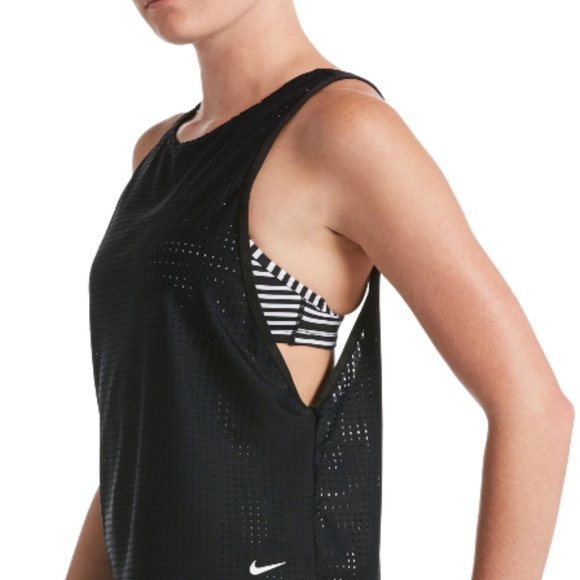 Nike Sport Convertible Layered Tankini Top - Picture 3 of 5